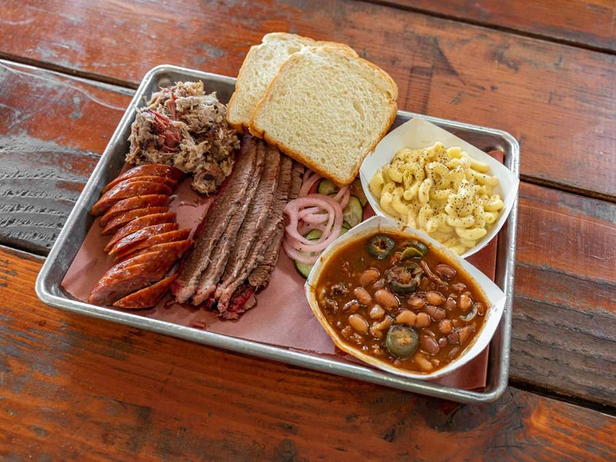 two meat plate