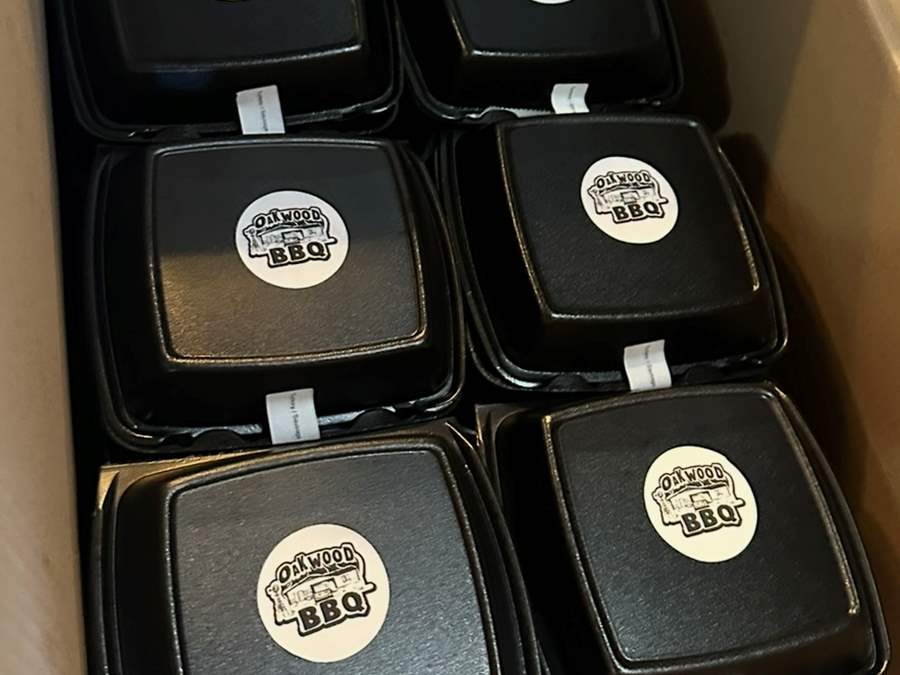 Catered lunch boxes